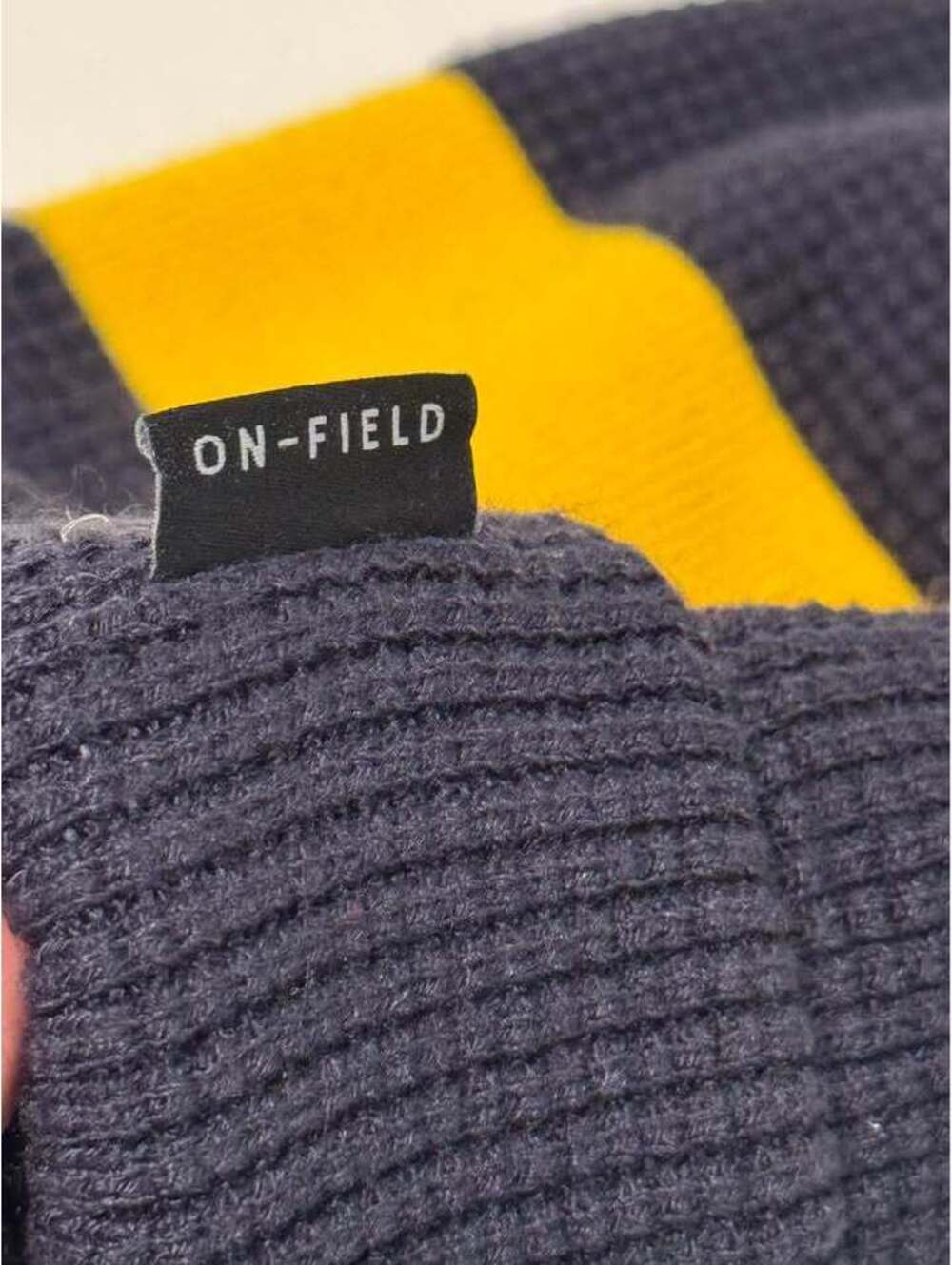 Team-Issued On-Field Michigan Wolverines Jordan Beanie - Picture 2 of 4